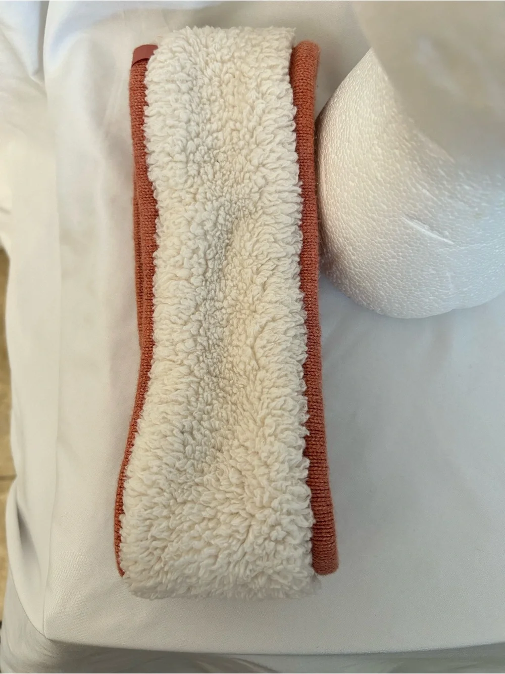 Lululemon Knit Wide Headband/Ear Warmer Rust Orange